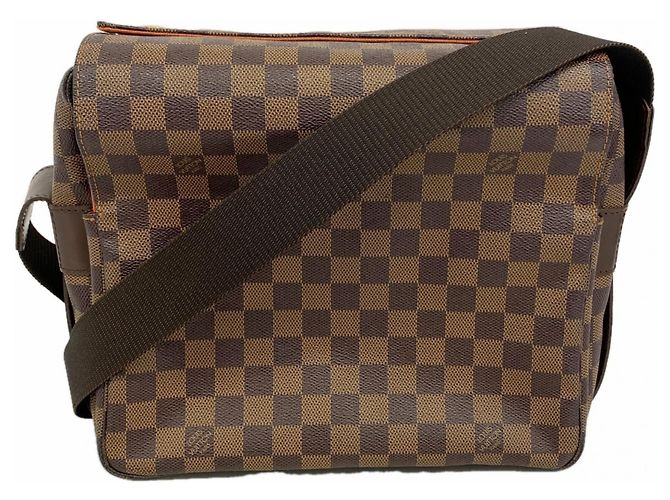 Borsa a tracolla Louis Vuitton Damier Naviglio Damier ebene
