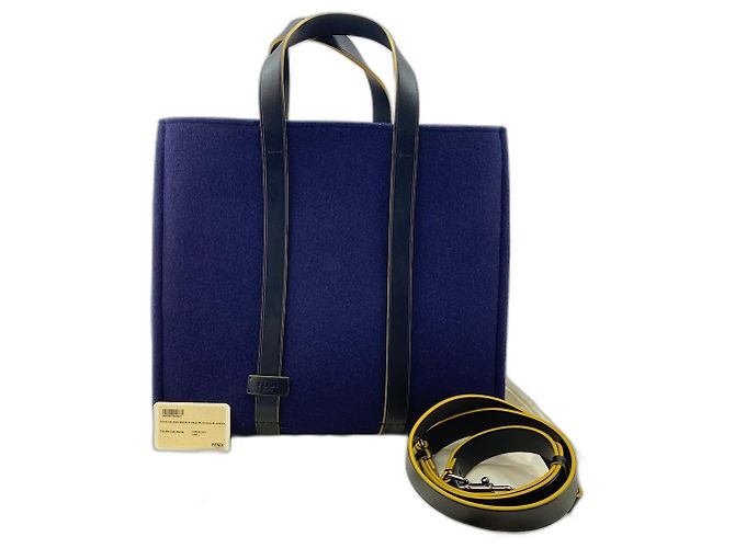 Bolso Fendi azul marino