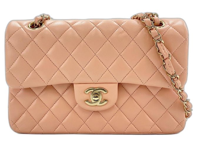 Borsa a tracolla Chanel Matelassé 23 Rosa