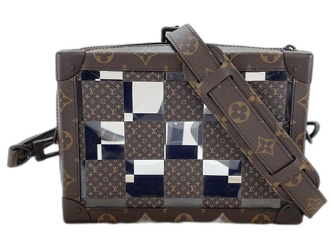 Sac à bandoulière Louis Vuitton Slim Soft Trunk Marron