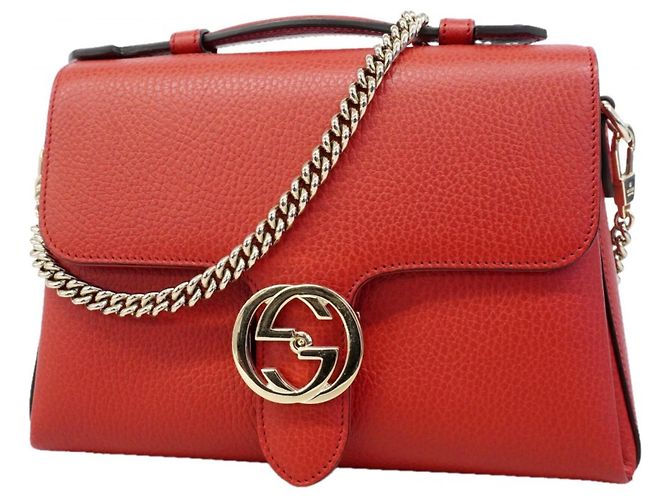 Borsa Gucci Interlocking G Rosso