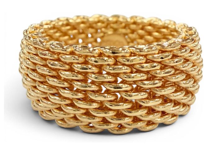 Tiffany & Co Anello Tiffany Somerset in oro giallo D'oro