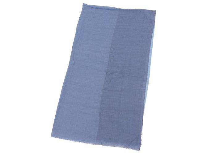 Hermès Stola in cashmere e seta Hermes Margiela Era Blu