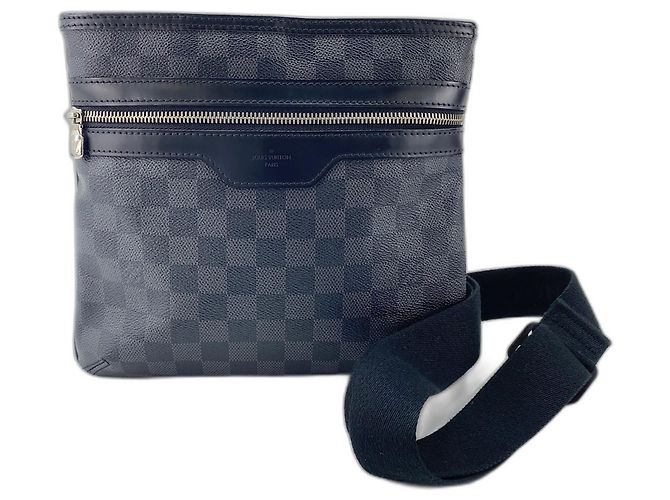 Borsa a tracolla Louis Vuitton Thomas Nero