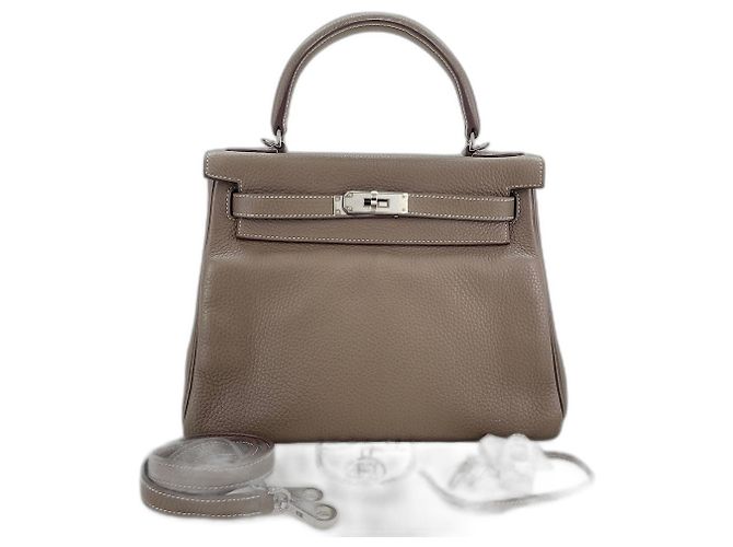Hermès Hermes Kelly 28 Handtasche Braun