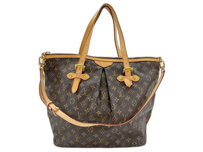 Bolsa Tote Louis Vuitton Palermo GM Marrom