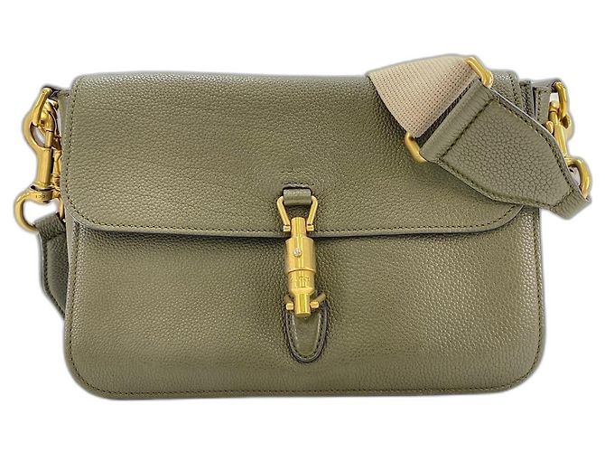 Borsa a tracolla 2-Way Gucci Jackie Verde