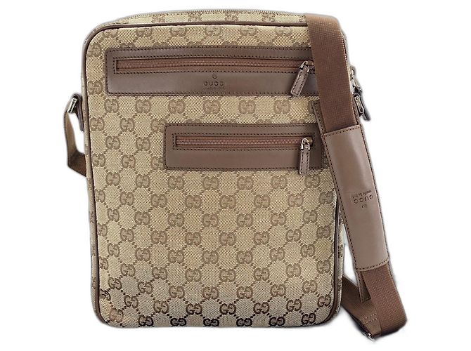 Borsa a tracolla Gucci marrone