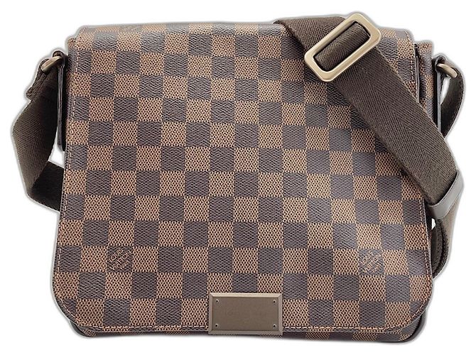 Borsa a tracolla Louis Vuitton District PM marrone