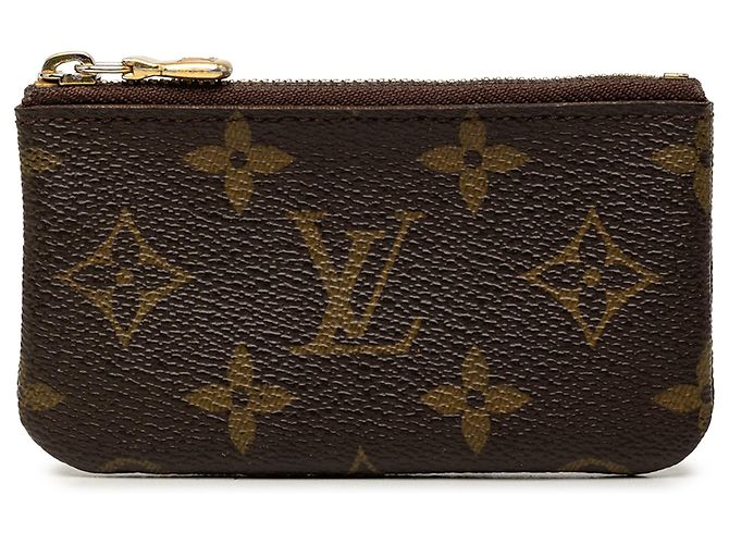 Monedero para llaves Louis Vuitton Marrón Monogram Castaño