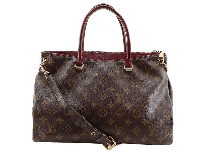 Louis Vuitton Marrone Monogram Pallas MM