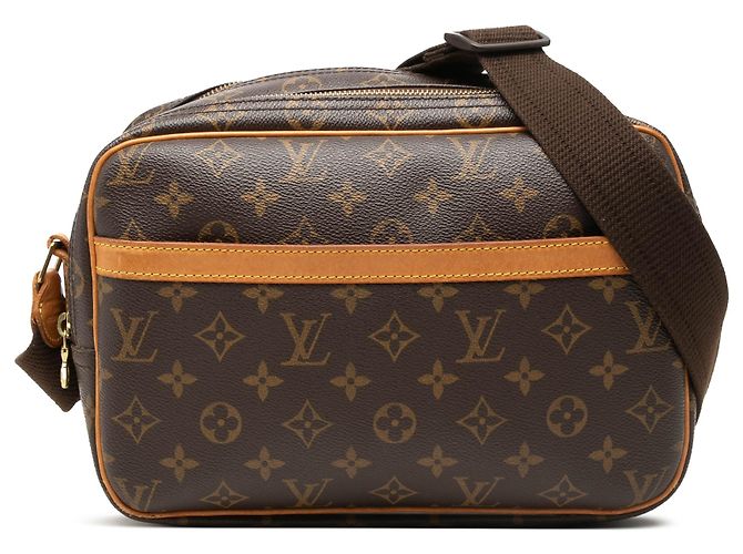 Louis Vuitton Marrone Monogram Reporter PM