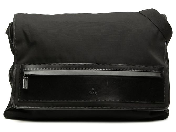 Borsa a tracolla Gucci in nylon nero