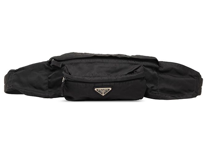 Borsa a tracolla Tessuto nero Prada