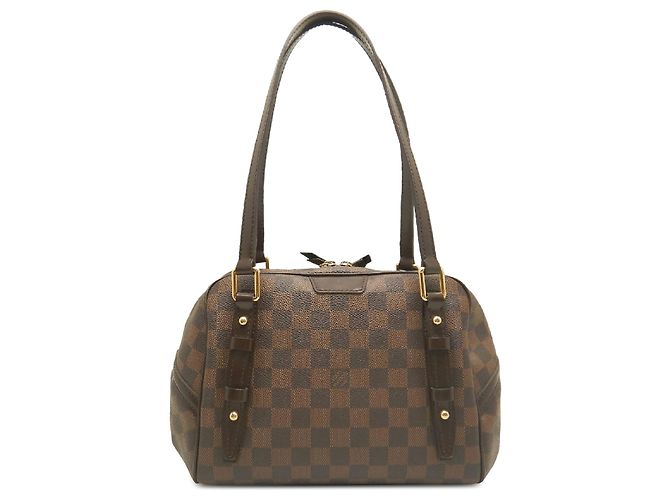 Louis Vuitton Marrone Damier Ebene Rivington PM