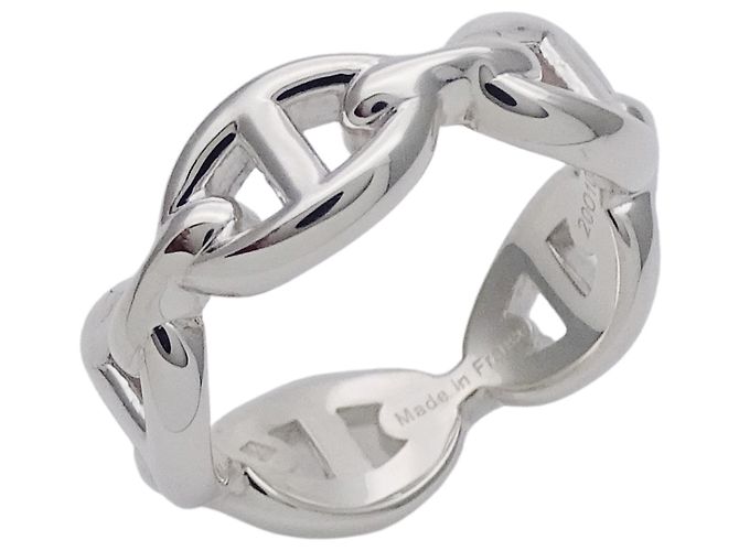 Ring Hermès Anello Chaine d'Ancre in Argento 925 Hermes