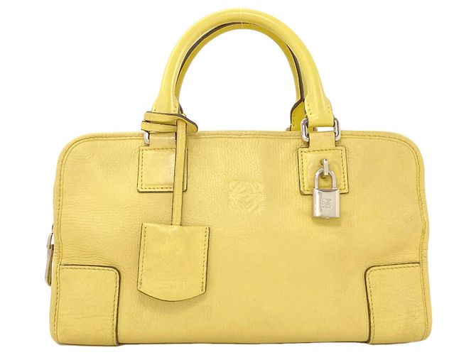 Sac à main Loewe Amazona Jaune