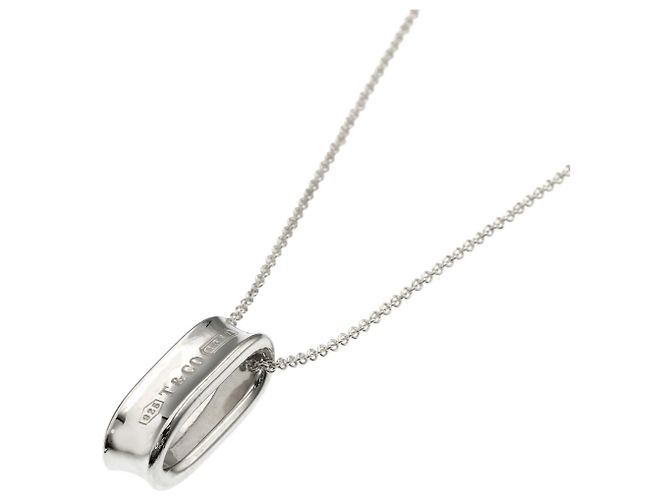 Tiffany & Co. 1837 Oval Loop Necklace