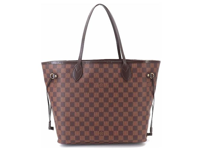Borsa Tote Louis Vuitton Neverfull MM Damier Fuschia Damier ebene