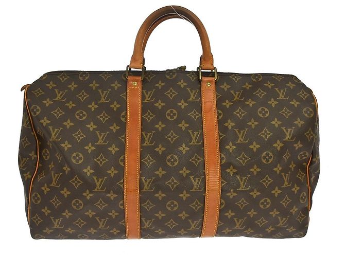 Louis Vuitton Keepall Monogram Canvas 50 Marron