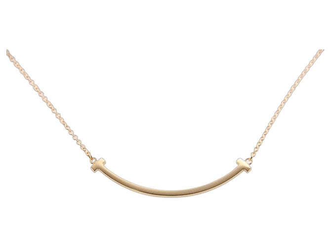 Collana Tiffany & Co. T Smile Oro Rosa D'oro