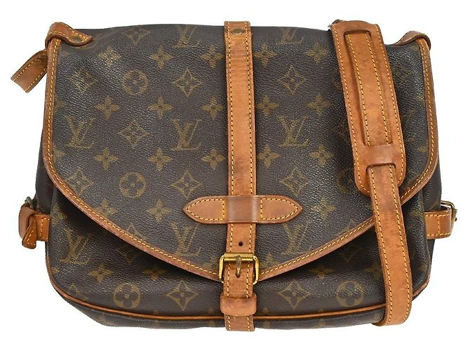 Louis Vuitton Saumur Monogram 30 Marron