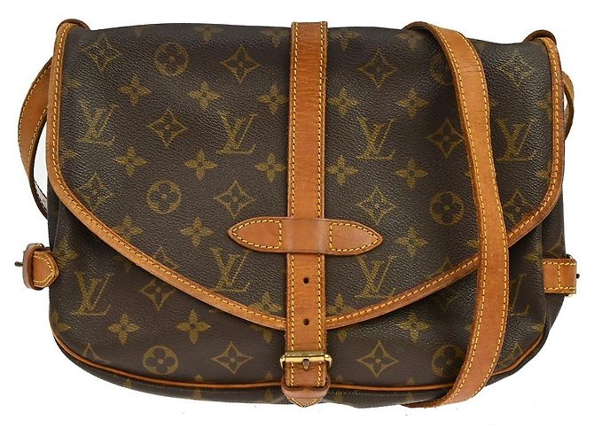 Louis Vuitton Saumur Monogram 30 Marron