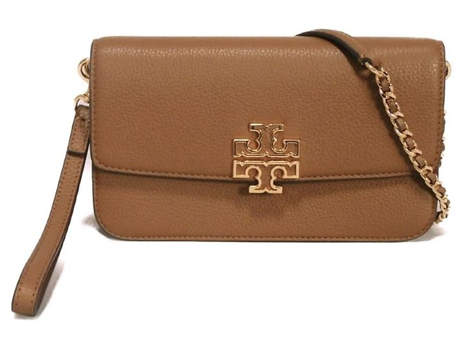 Borsa a tracolla con catena Tory Burch Pretender Marrone