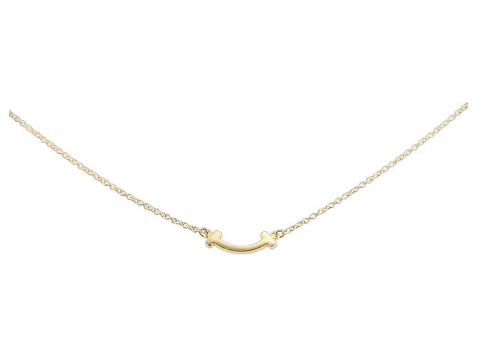 Collana Tiffany & Co. T Smile Mini Oro Giallo D'oro
