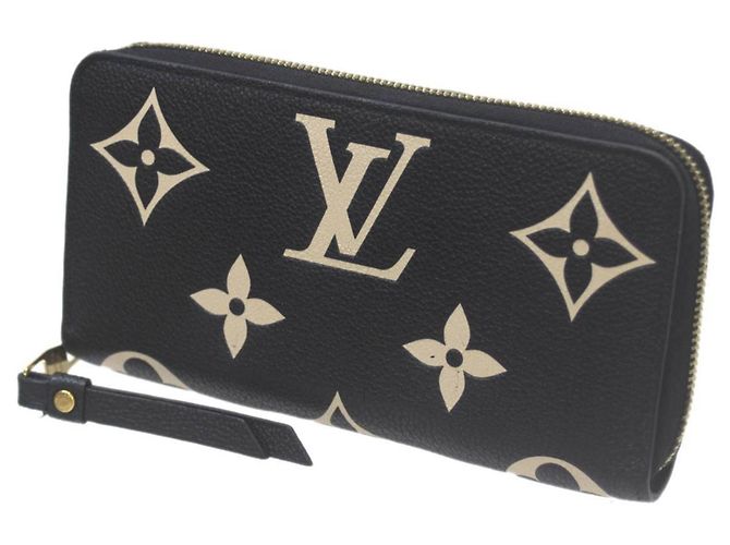 Cartera Larga Louis Vuitton Monogram Empreinte Black Negro