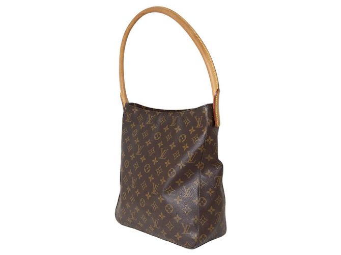 Bolsa de Ombro Louis Vuitton Looping GM Marrom