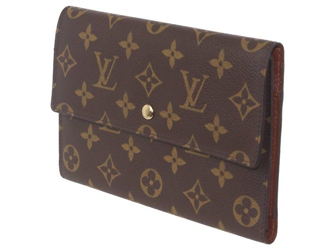 Louis Vuitton Monogram Tri-fold Long Wallet