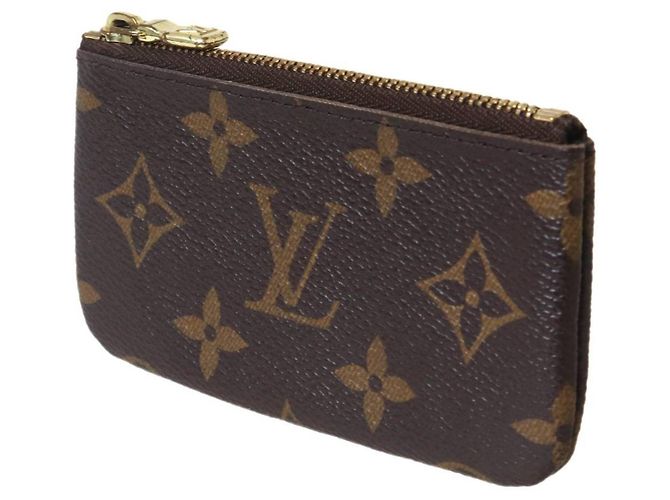Monedero Monogram Louis Vuitton Castaño