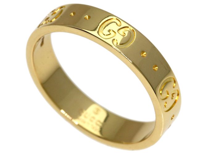 Anillo Icon #13 Gucci en oro amarillo de 18K