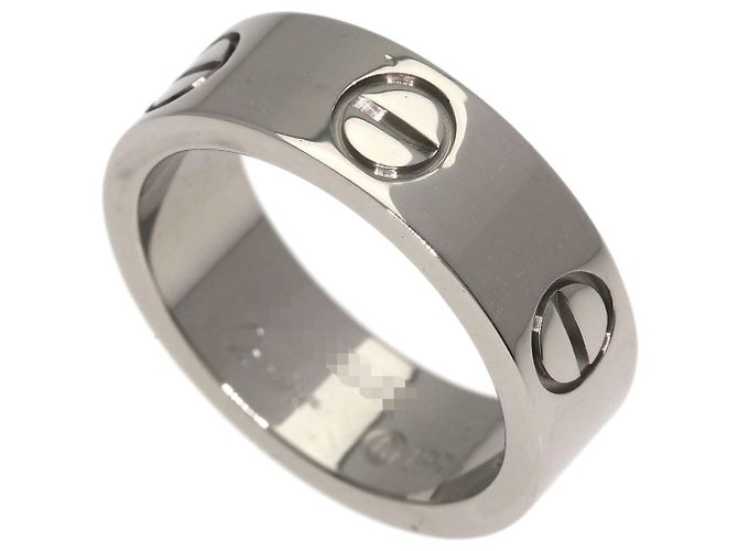 Anillo Love de Cartier en oro blanco de 18K