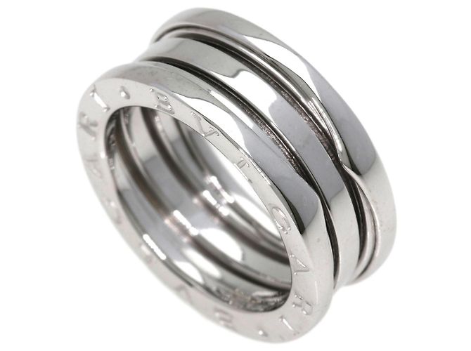 Bulgari Anillo Bvlgari B-zero1 de 2 bandas en oro blanco de 18K