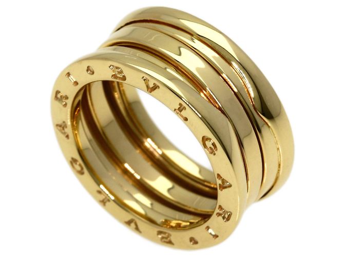 Bulgari Anillo Bvlgari B-zero1 de 2 bandas en oro amarillo de 18K
