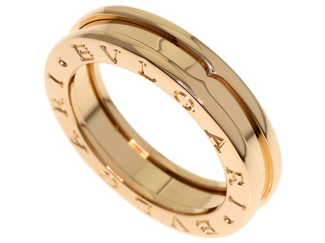 Bulgari Anel Bvlgari B-zero1 em ouro rosa