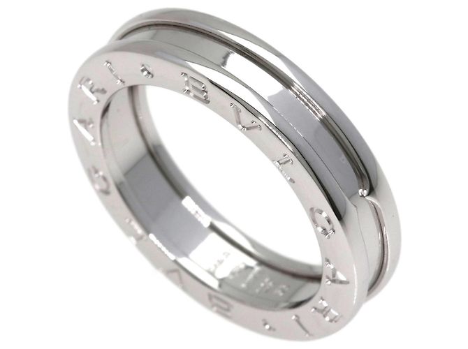 Bulgari Anel Bvlgari B-zero1 em ouro branco 18K