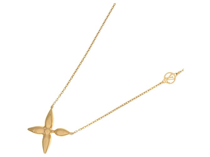 Louis Vuitton Collier Louisette Necklace D'oro