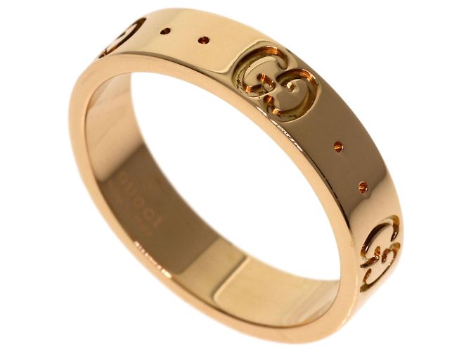 Anillo Gucci Icon #9 en oro rosa de 18K