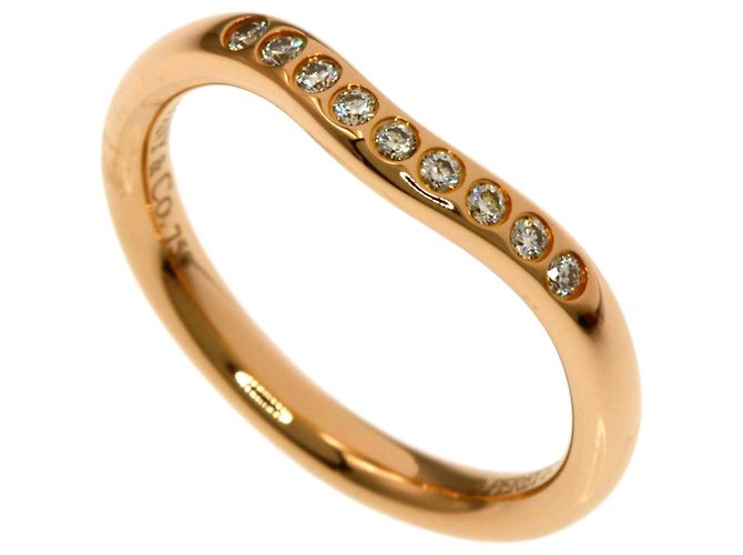 Anillo Tiffany & Co. Banda Curva de Diamantes
