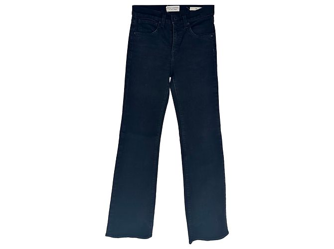 Jeans de corte recto Nili Lotan en algodón negro