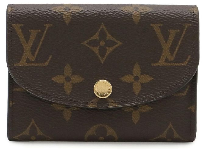 Louis Vuitton Monogram Compact Wallet Brown