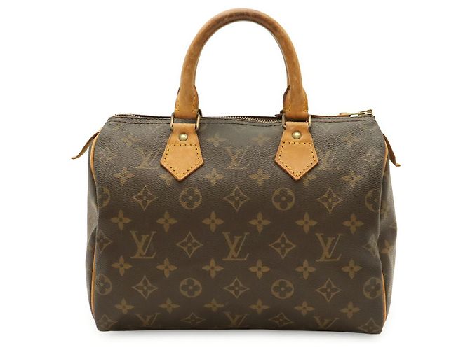 Bolsa de mão Louis Vuitton Monogram Marrom