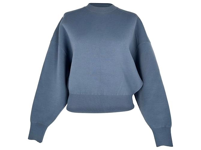 Acne Studios Strickpullover in Blau Polyester 