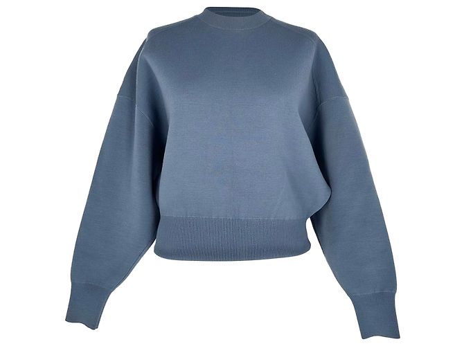 Pull en maille Acne Studios en bleu Polyester