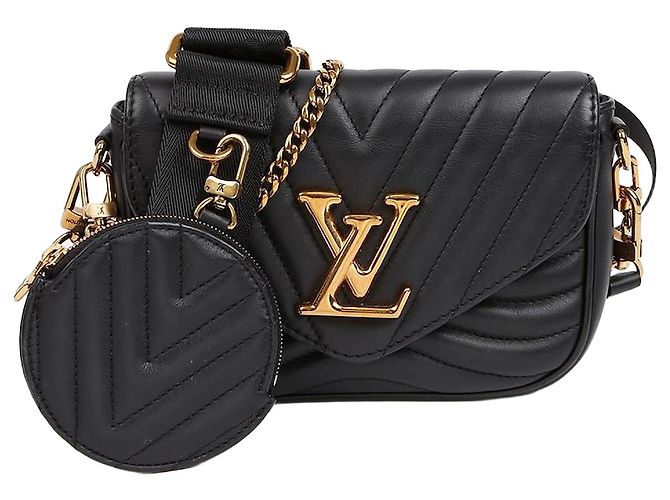 Louis Vuitton Borsa a tracolla multi pochette New Wave Nero