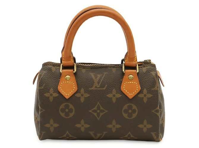 Louis Vuitton Monogram Mini-Handtasche Braun