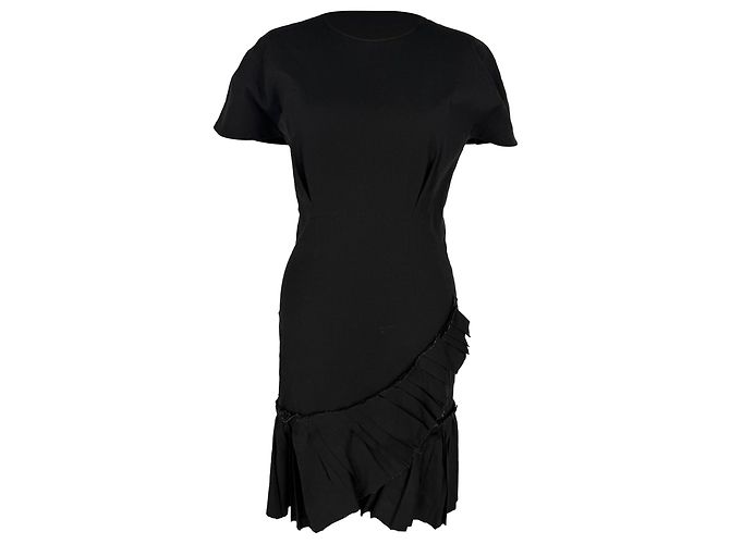 Isabel Marant Rimba Mini Dress in Black Linen